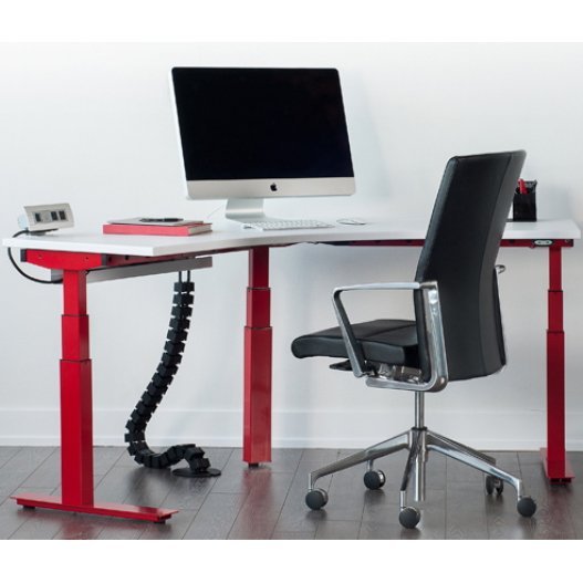 ISE Rise Electric 120 Degree Wing 3 Leg Height Adjustable Table