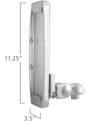 ISE MA2000 SLIDER Vertical Slider Silver