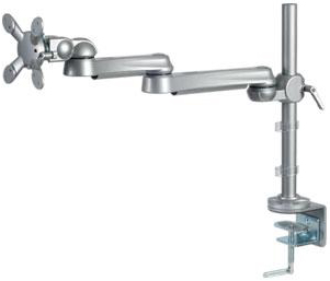 ISE MA-1-L-C One Monitor Long Arm Standard Clamp Mount
