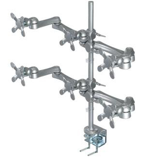 ISE MA-6-C Large Clamp Mount with Four Long Arms and Two Joint arms