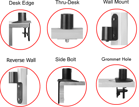 ErgoDirect EDM-4318D mounting Option