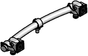 Innovative 9164-2 ArcView Dual Monitor Beam for Two Monitors