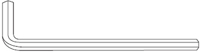 7/32" (5.563mm) Allen Wrench - 701127