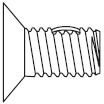 10-32 x 3/8" (9.525mm) FPhMS with Lock Patch - 705198