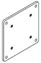 75mm VESA Adapter Plate - 7VESA75