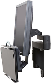 Innovative 9300-HD-DE Wall Mount Data Entry arm with keyboard tray