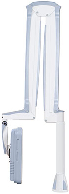 Innovative 9400 Point-of-Care Counter Mounted LCD Arm collapses to save space