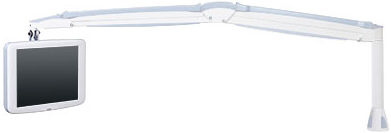 Innovative 9400 Point-of-Care Counter Mounted LCD Arm for Healthcare