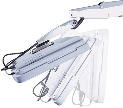 Innovative 9400 Point-of-Care Counter Mounted LCD Arm - Tilt Monitor to desied angle