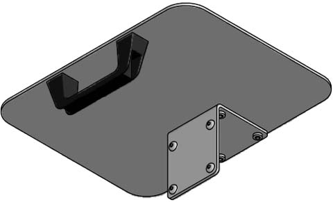 Innovative 8129-NT Laptop Platform with no Tilter