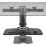 Winston-E Sit-Stand Workstation - Freestanding