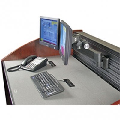 Innovative 9177-2 ArcView Dual Monitor Beam and Flexible Arm