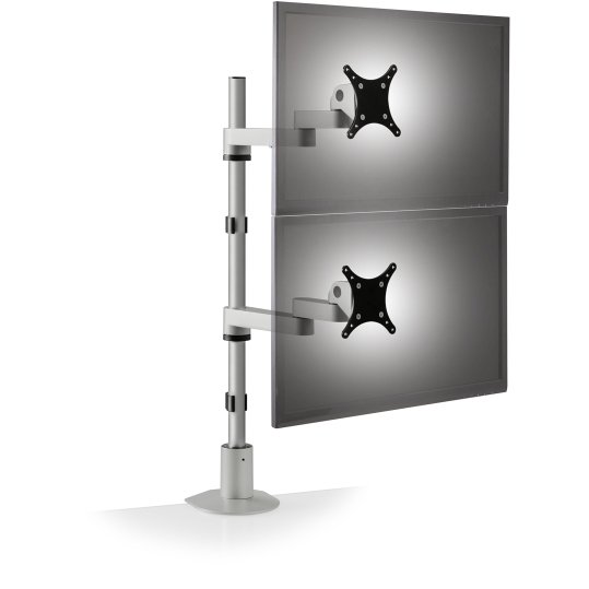 Innovative 9112-D-28 Articulating Dual Monitor Mount - 28" Pole