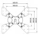 Innovative 7VESA4x4 VESA Adapter Plate 400x400 mm