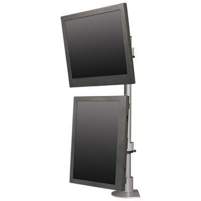 Innovative 9136-D-28 Articulating Dual 28 inch Flat Panel Pole Mount