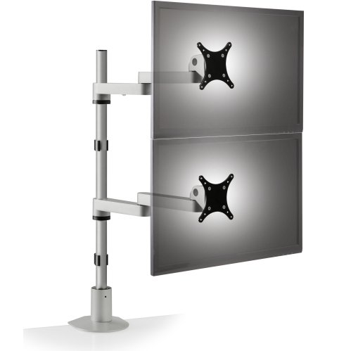 Innovative 9130-D-28 Long Reach Dual Monitor Mount - 28" Pole