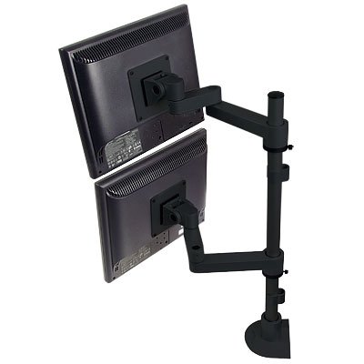 Innovative 9112-D-30 Articulating Dual Monitor Mount with 30" Pole