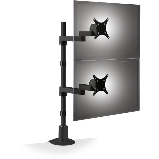 Innovative 9112-D-30 Articulating Dual Monitor Mount with 30" Pole
