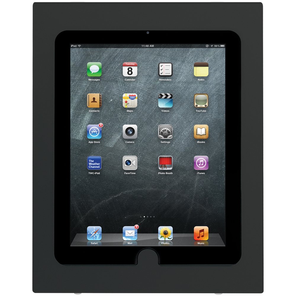 Innovative 8424-NHB Secure iPad Holder with no Home Button (104 Vista Black)