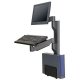 Innovative 8326-19 Vertical Computer 19" Wall Mounting Track System