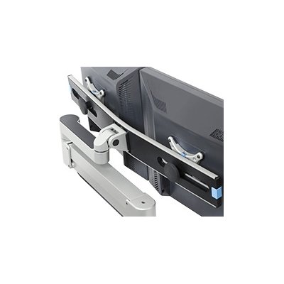 8428 - Adjustable Dual Monitor Bracket with Quick Release - 6 Lbs
