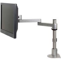 Innovtaive 9130-S-12 Long Reach 16" Double LCD Monitor Arm 12" Pole Mount