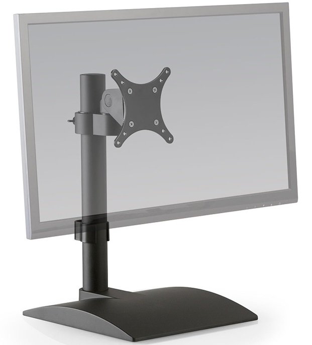 Innovative 9109-S LCD Desk Stand (14" Pole) with Pivot & Tilt