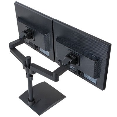 Free-standing base offers minimal set-up time