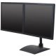 Innovative 9113 Dual Side By Side LCD Desk Stand with 16" Pole