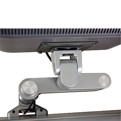 Top view of Innovative 9114-S-12 Euro Series Articulating LCD Pole Mount Arm with 12