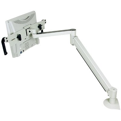 Use handles to quickly reposition the monitor