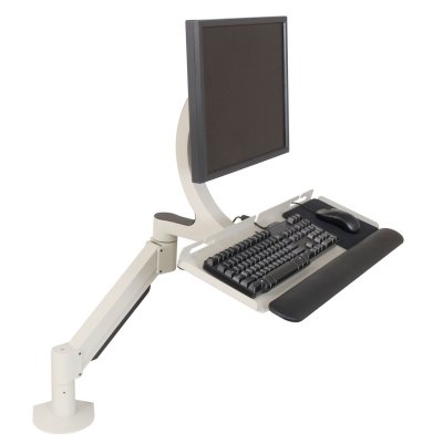 Innovative 7520-NM Sit Stand Data Entry LCD Arm with Keyboard Tray No Mount