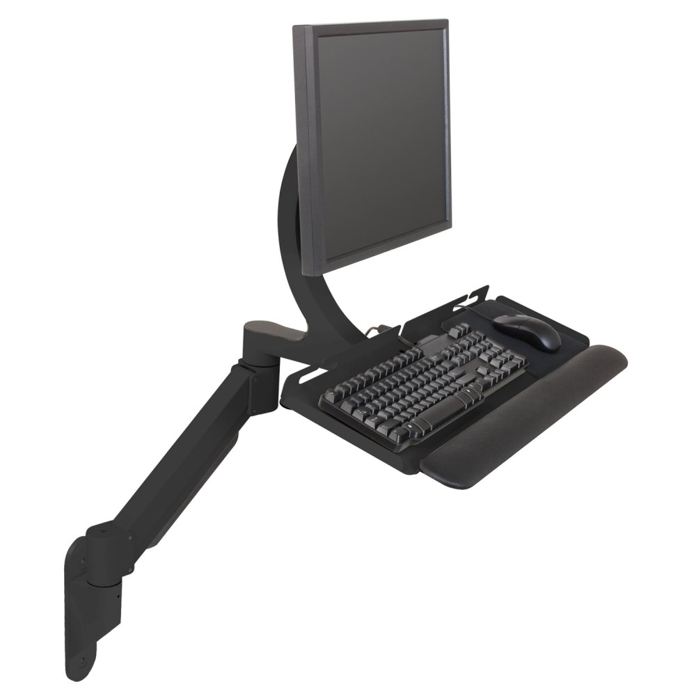 Innovative 7520 Wall Mount sit stand Workstation