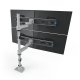 Innovative 9112-SWITCH-D-28 Articulating Quad LCD Arm, 28" Pole
