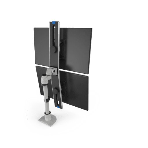 Innovative 9136-SWITCH-S-14 Dual LED Monitor Arm with 14 Pole