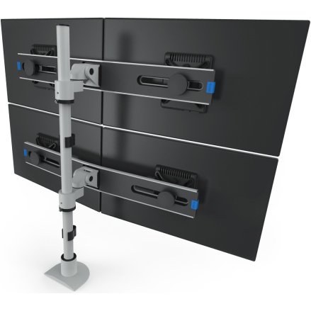 Innovative 9136-SWITCH-D-28 Two-Tier Dual LCD Mount (28" Pole)