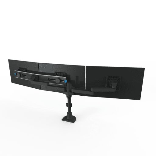 Innovative 9163-SWITCH-S-14 Triple LCD Monitor Arm with 14" Pole