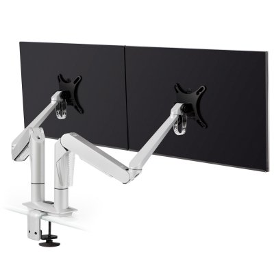 Clamp to desk edge, grommet or bolt through desk