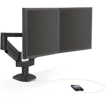 Innovative 7000-Busby-8408 Dual Mount with Integrated USB Hub