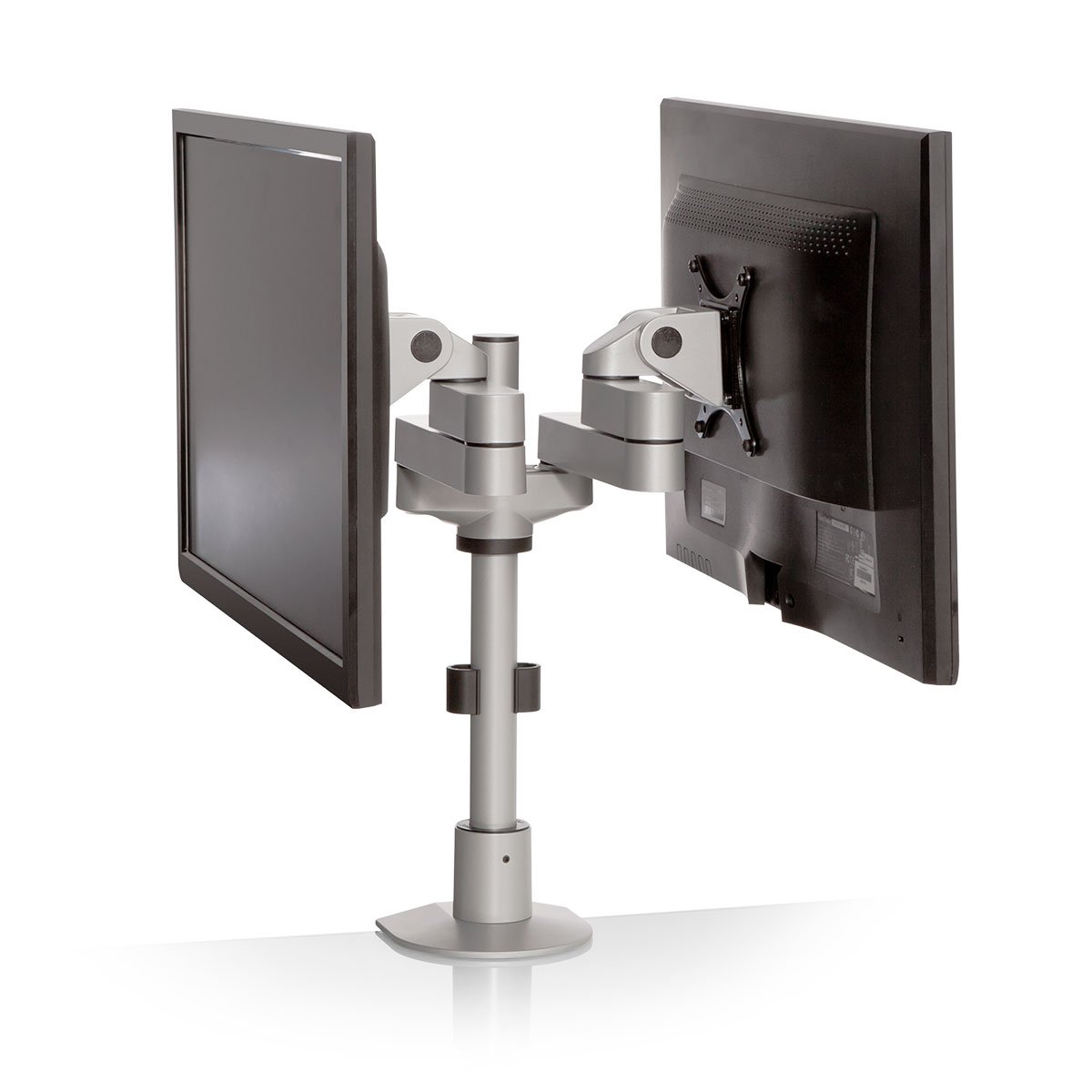 Innovative 9120-S-14 Side-by-Side Dual Monitor Mount - 14 Pole