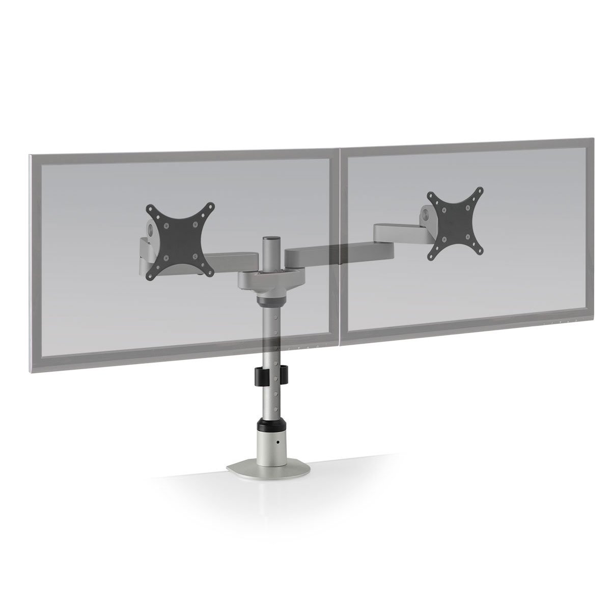 Innovative 9124-S-14 EURO Series Side-by-Side Dual Monitor Mount
