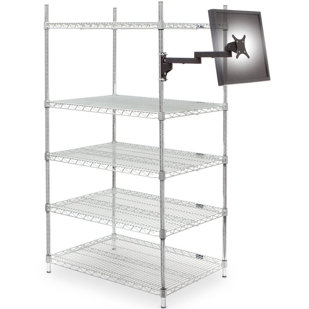 Innovative 9110-8460 Wire Shelving Monitor Mount