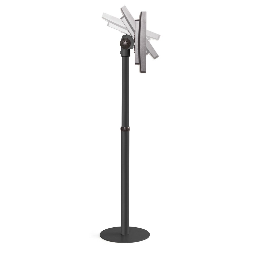 Tilt monitor or lock in place if desired