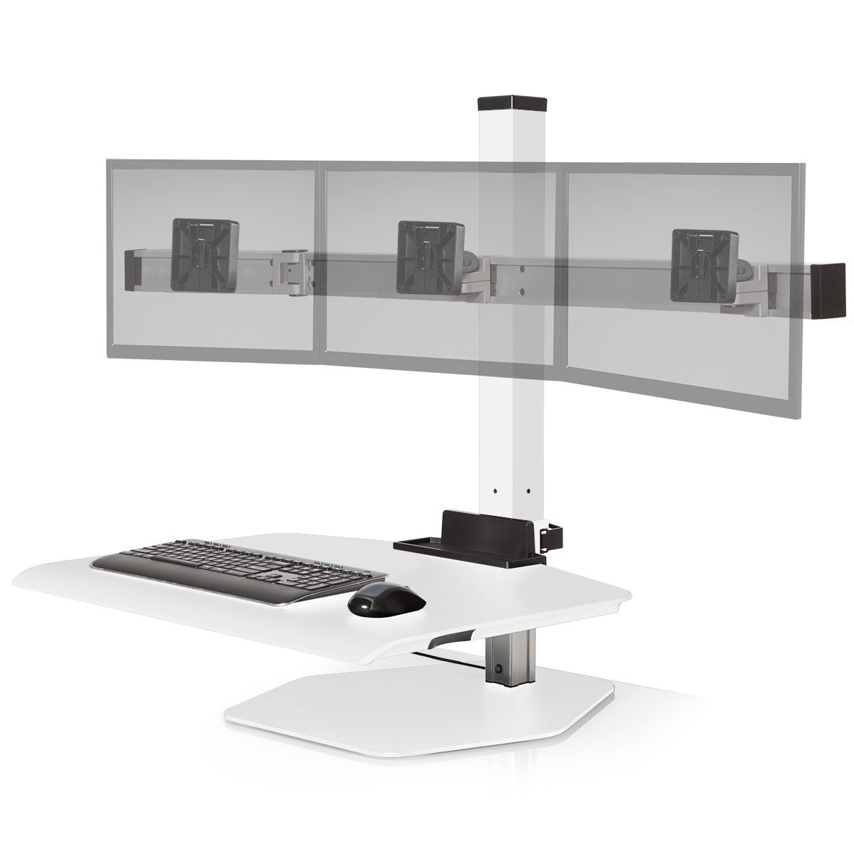 3 monitor standing desk deals