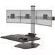 Innovative Winston Triple Monitor Sit-Stand Workstation