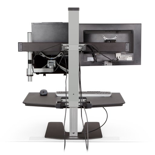 Innovative Winston Quad Monitor Sit-Stand Workstation