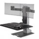 Innovative Winston-E Electric Dual Monitor Sit-Stand Workstation