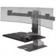Innovative Winston-E Electric Triple Monitor Sit-Stand Workstation