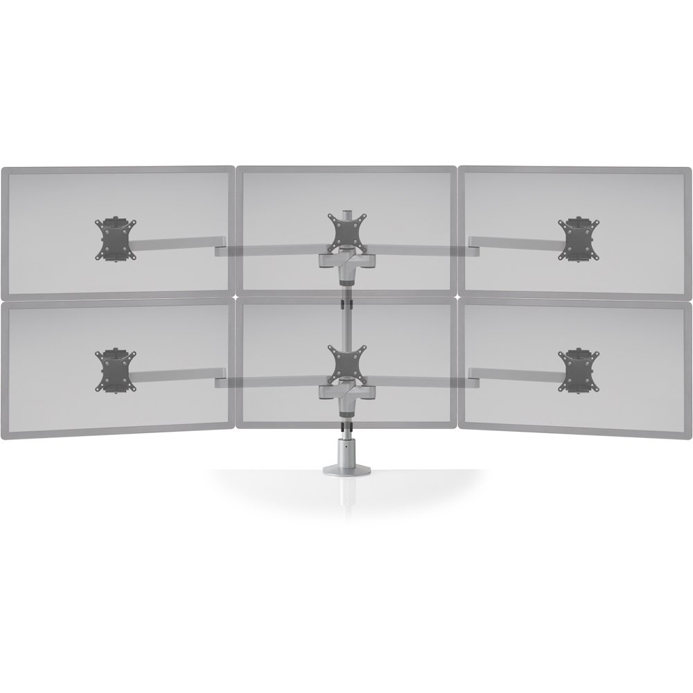 Innovative STX-33W Staxx 3 Over 3 Monitor Mount - Wide