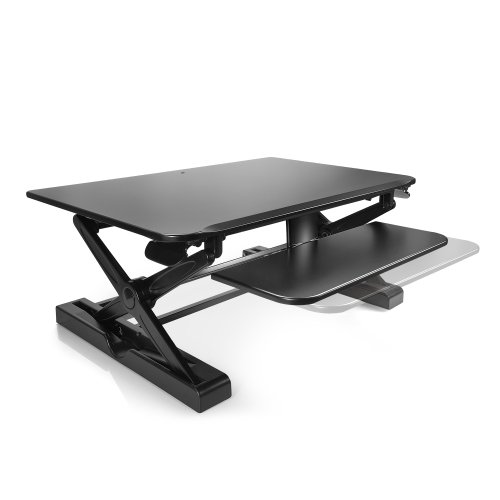 Retractable lower work surface